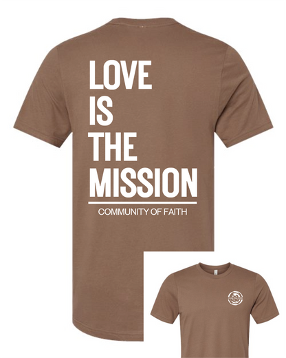 Love is the Mission - 2026 Costa Rica COF Missions Tee - Endlessly Trendy Boutique