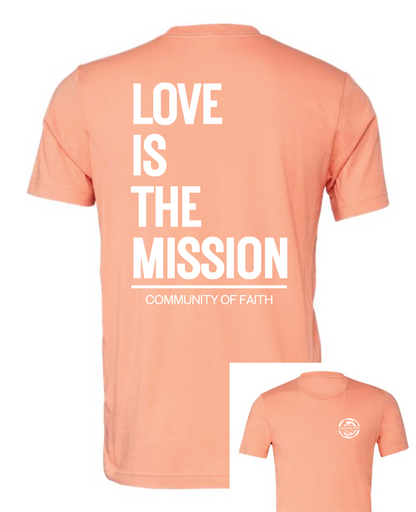 Love is the Mission - 2026 Costa Rica COF Missions Tee - Endlessly Trendy Boutique