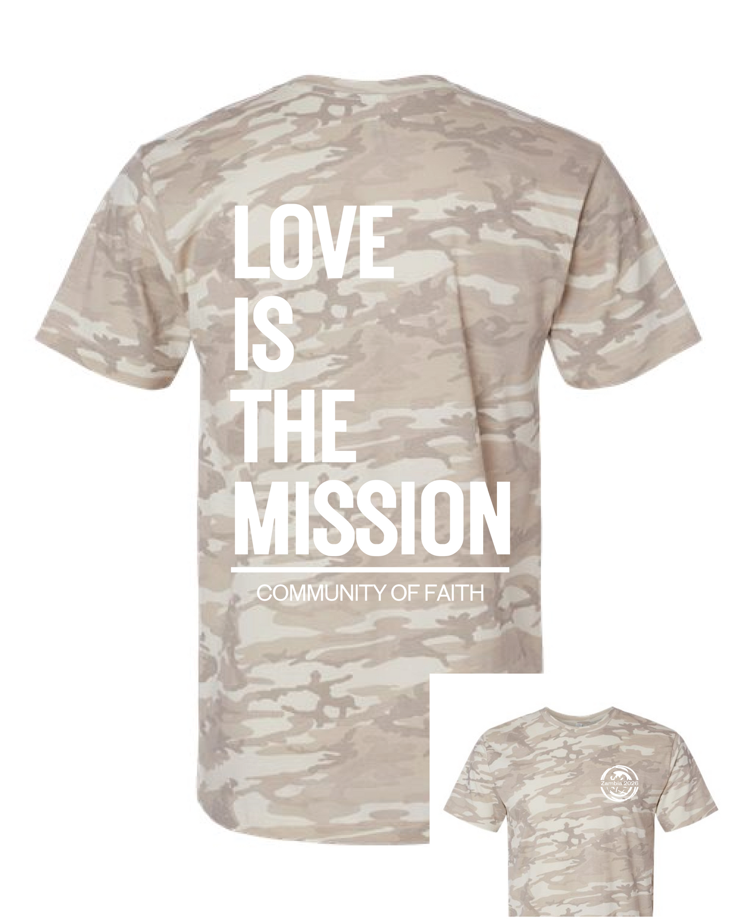 Love is the Mission - 2026 Zambia COF Missions Tee