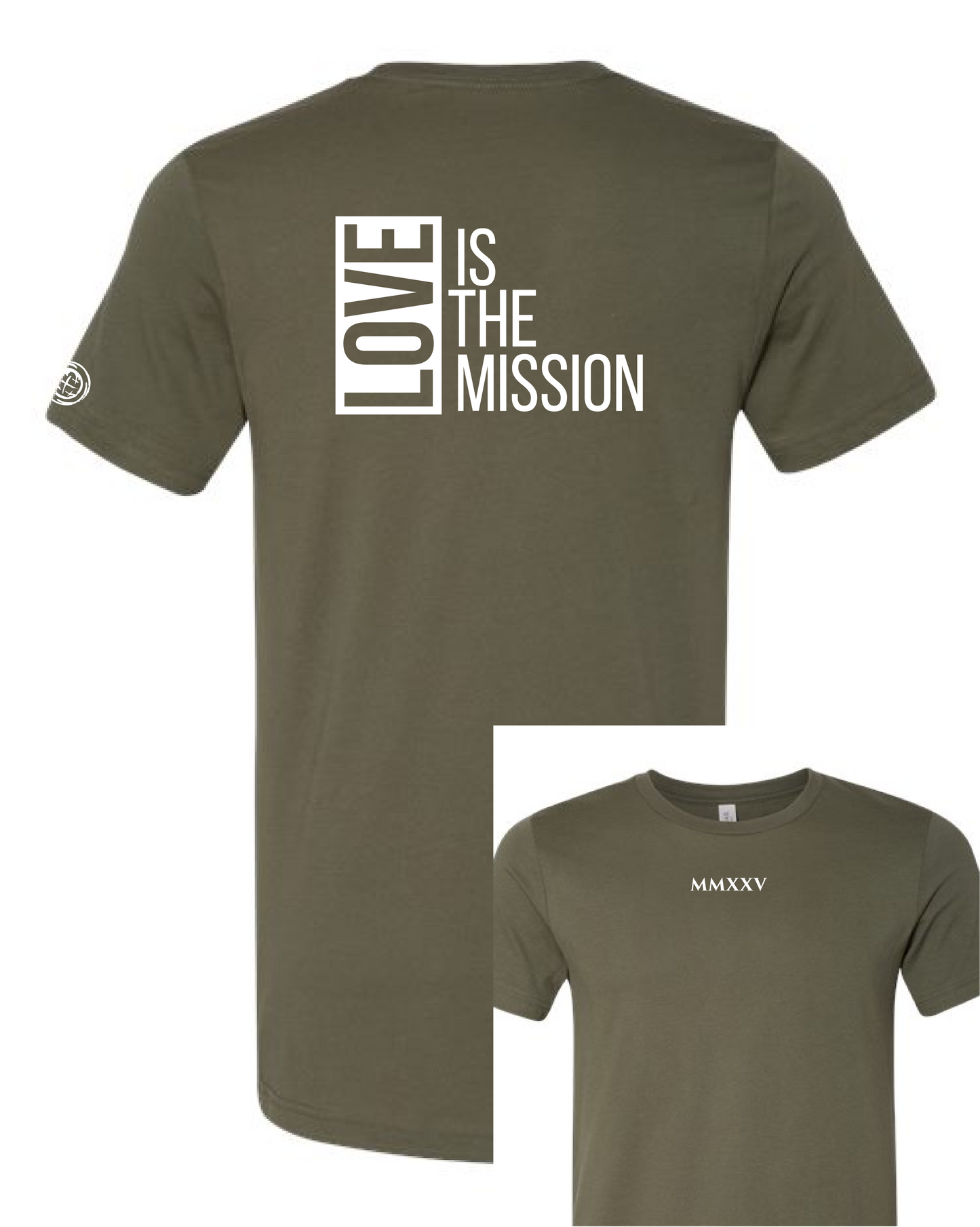 Love is the Mission - 2025 COF Missions Tee - (Roman Numerals Version) - Endlessly Trendy Boutique