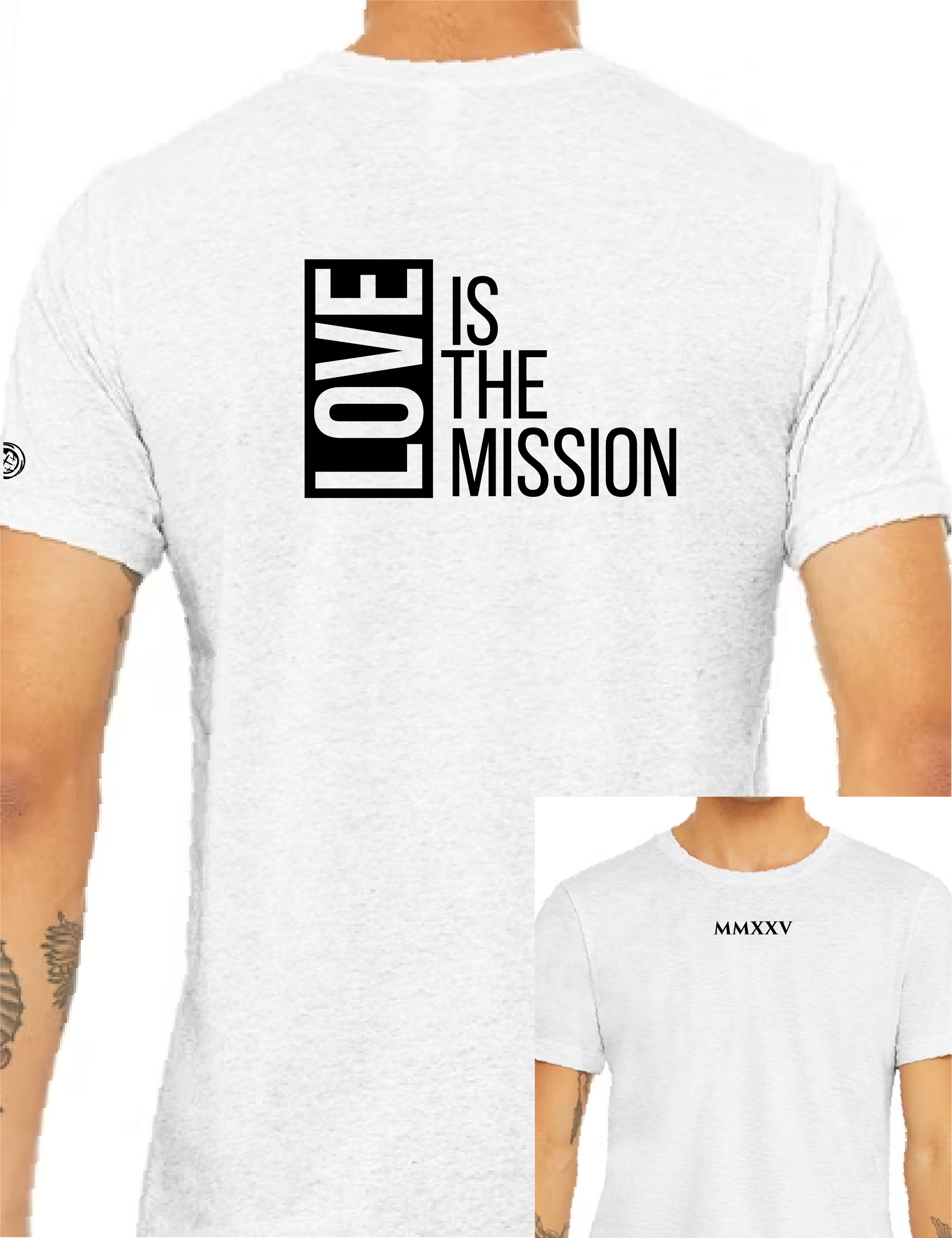 Love is the Mission - 2025 COF Missions Tee - (Roman Numerals Version) - Endlessly Trendy Boutique