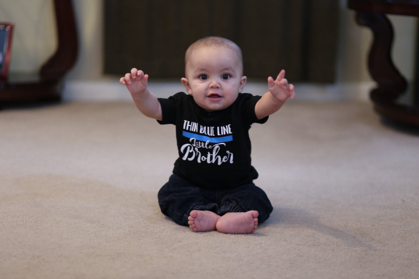 TBL Thin Blue Line Support Tshirt - - Endlessly Trendy Boutique