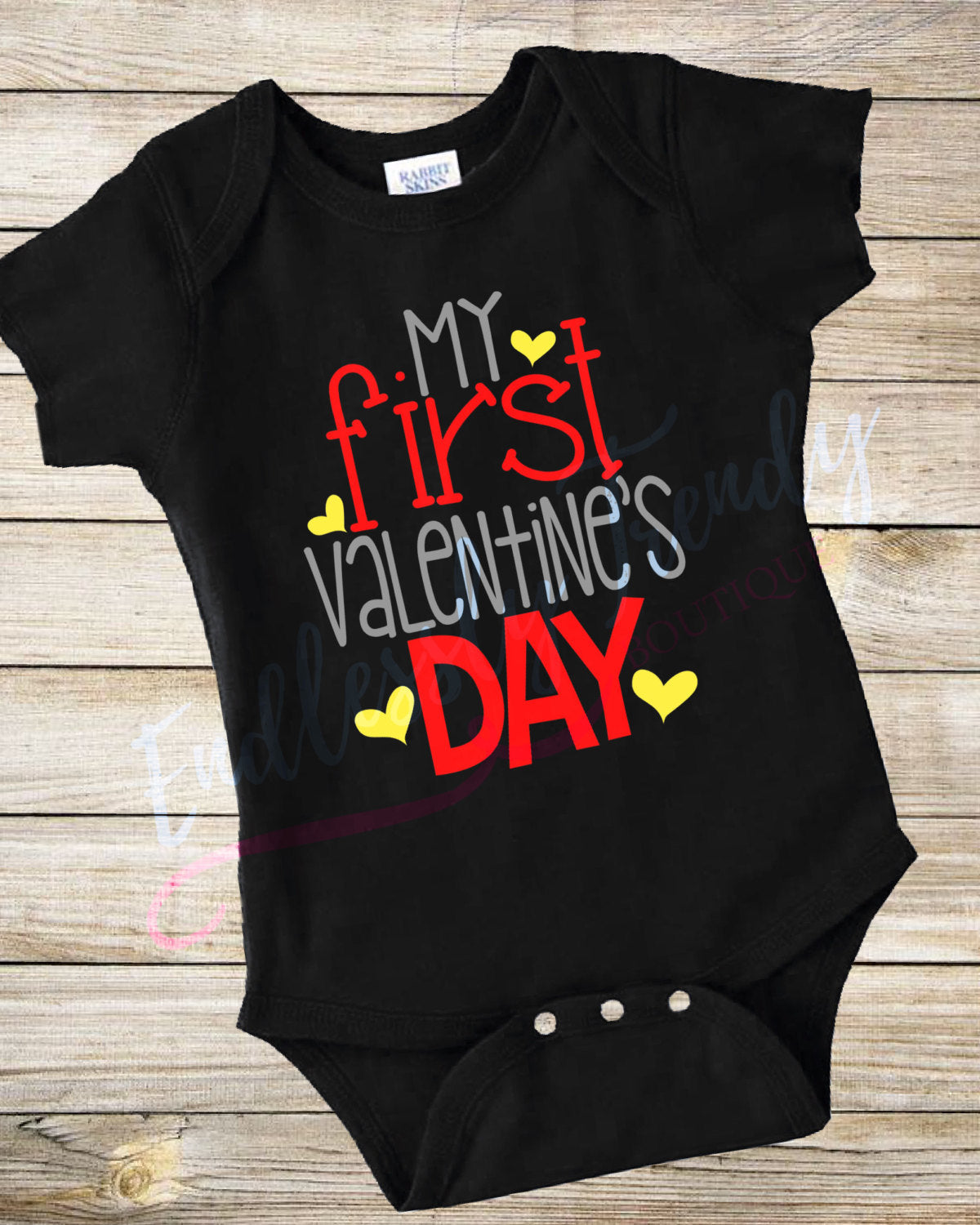 My First Valentine's Day Bodysuit - - Endlessly Trendy Boutique